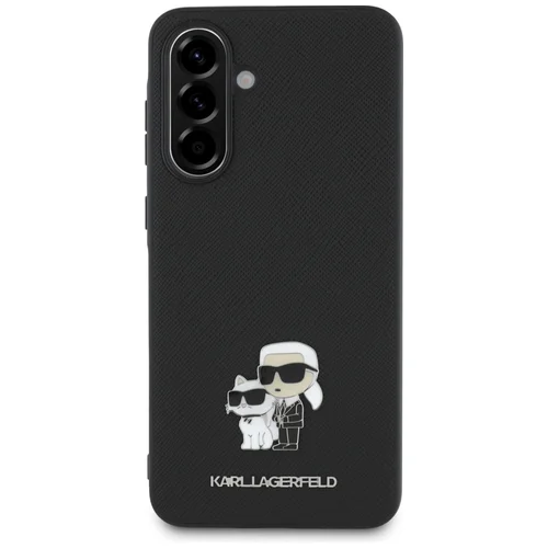 Karl Lagerfeld Saffiano dėklas Galaxy A36, juodas image 2