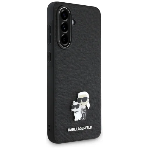 Karl Lagerfeld Saffiano dėklas Galaxy A36, juodas image 3