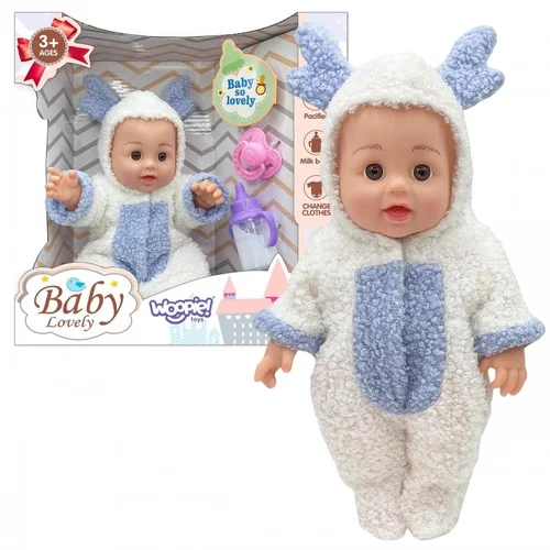 WOOPIE ROYAL Lėlė Bobas vilnonio elnio kostiumu 28 cm image 1