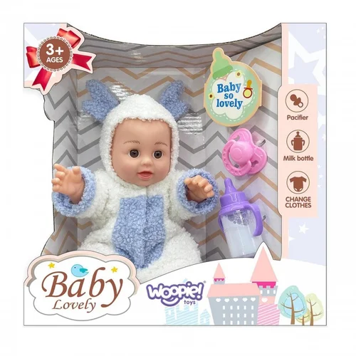 WOOPIE ROYAL Lėlė Bobas vilnonio elnio kostiumu 28 cm image 3