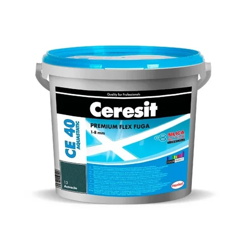 CERESIT CE40 plytelių tarpų glaistas, 5 kg, Pergamon image 1
