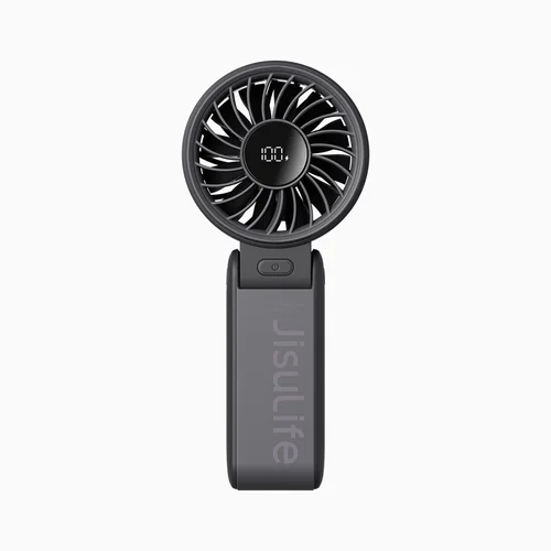Jisulife Life7 nešiojamas ventiliatorius 3600 mAh, juodas image 3