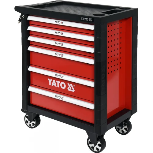 Yato YT-55300 spintelė su įrankiais, 177 vnt, 6 stalčiai image 3