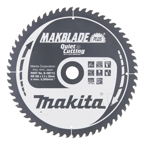 Makita B-08713 MAKBLADE PLUS 305x2,3x30 mm 5° image 2