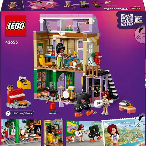LEGO® Friends Muzikos prekių parduotuvė ir butas, 483 vnt. image 2