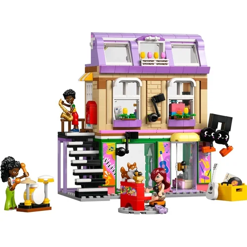 LEGO® Friends Muzikos prekių parduotuvė ir butas, 483 vnt. image 3