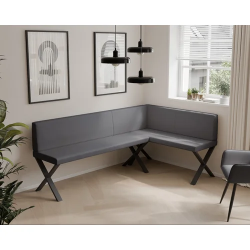 VERO X virtuvinis kampas 142 × 196 cm, pilkas image 2