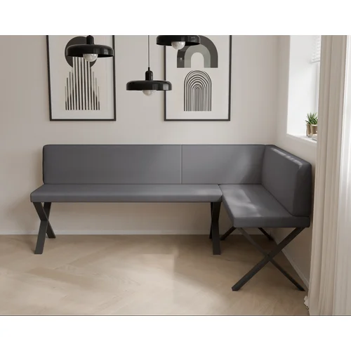 VERO X virtuvinis kampas 142 × 196 cm, pilkas image 3