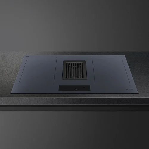 Smeg HOBD182DG Indukcinė kaitlentė 83 cm su integruotu gartraukiu image 3