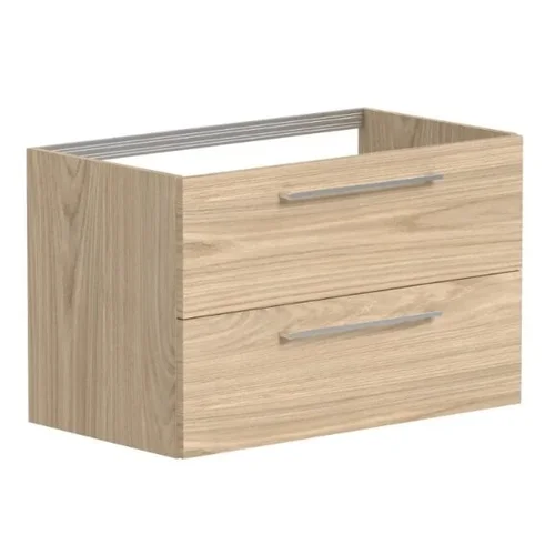Pakabinama spintelė KAME Duet, 80 cm šviesaus ąžuolo sp. image 1