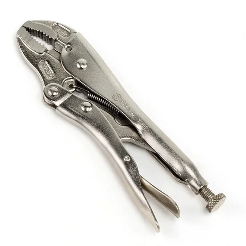 SATA Suspaudimo replės išlenktos, 7", L=175mm image 3