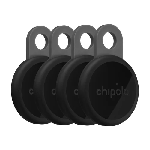 Chipolo LOOP – Įkraunamas Bluetooth sekiklis su silikono kilpa, Juoda image 3