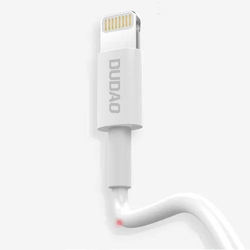Dudao L1L USB–Lightning kabelis 1 m, baltas image 2