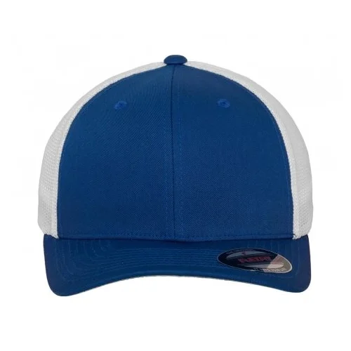 Flexfit 6511T kepuraitė su snapeliu S/M Royal/White image 3