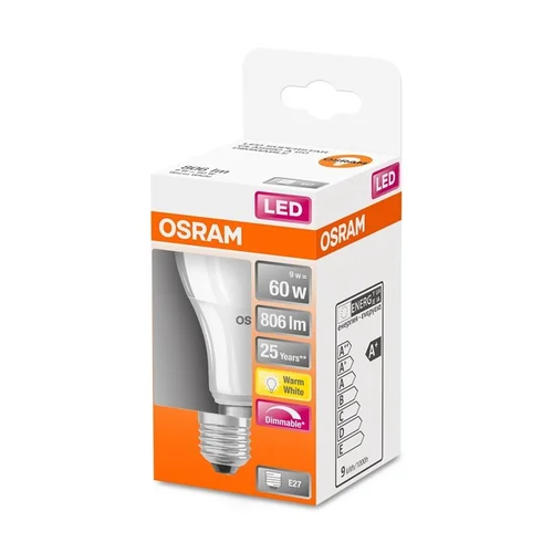OSRAM LED lemputė A60, E27, 9 W, 806 lm, 2700 K image 2