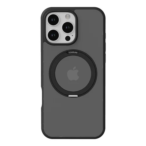 Torras Ostand Pro dėklas iPhone 16 Pro Max, juodas image 2