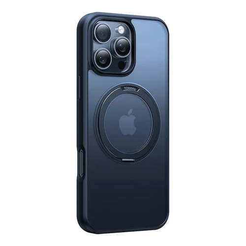 Torras Ostand Pro dėklas iPhone 16 Pro Max, juodas image 3