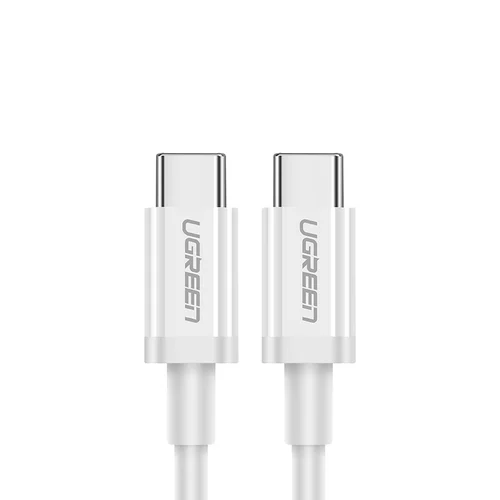 Ugreen US264 60518 USB-C kabelis 1 m, baltas image 1