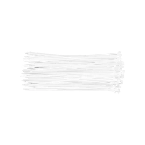 TOPEX 44E971 Užveržimo dirželiai 2,5 mm x 200 mm Balti image 1