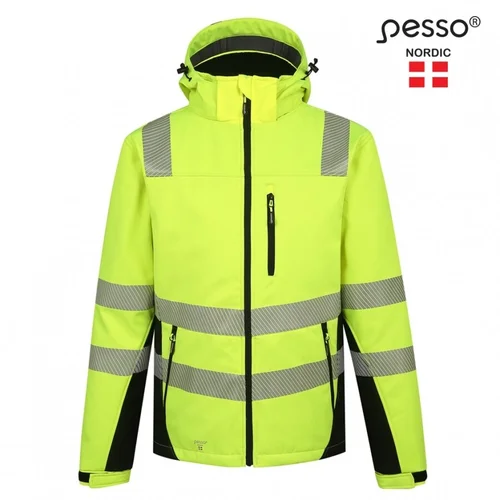 PESSO CALGARY softshell striukė geltona M image 1