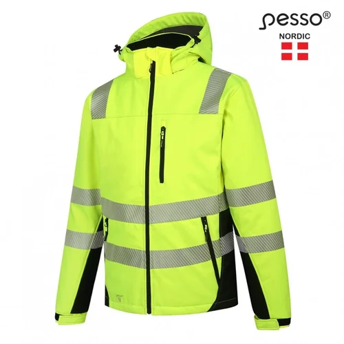 PESSO CALGARY softshell striukė geltona M image 2