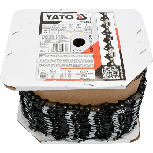 YATO YT-84961 grandinė 3/8", 1,5 mm, 1632 grandžių image 1
