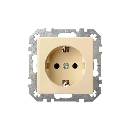 LIREGUS EPSILON IKL16-404-01 E/S kištukinis lizdas Smėlio spalva image 1