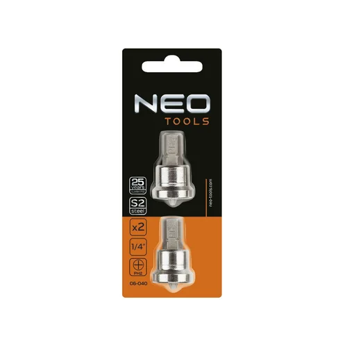 NEO PH2 25 mm GKP antgaliai su ribotuvu (2 vnt.) image 2