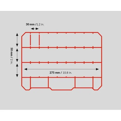 Qbrick QR Compact L smulkmenų dėžutė 29×22×5.4 cm image 3