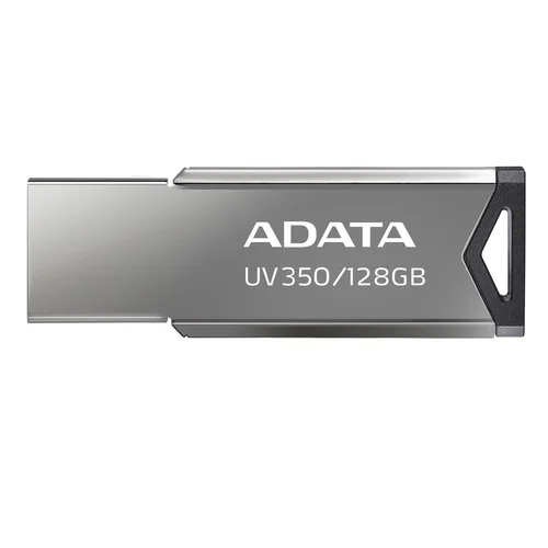 ADATA UV350 USB atmintinė 128 GB sidabrinė image 1