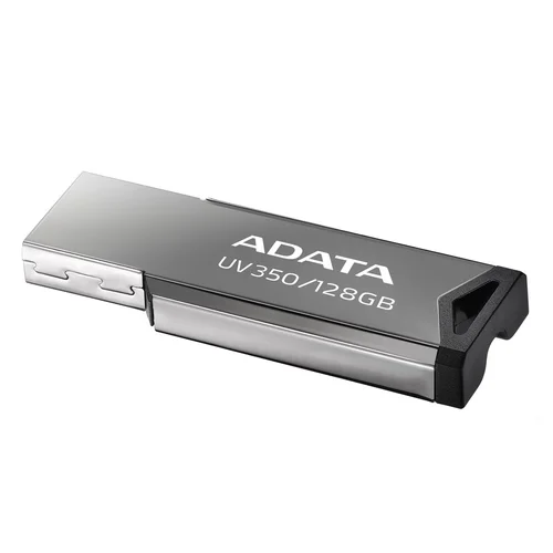 ADATA UV350 USB atmintinė 128 GB sidabrinė image 2