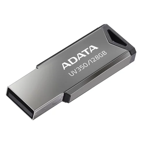 ADATA UV350 USB atmintinė 128 GB sidabrinė image 3
