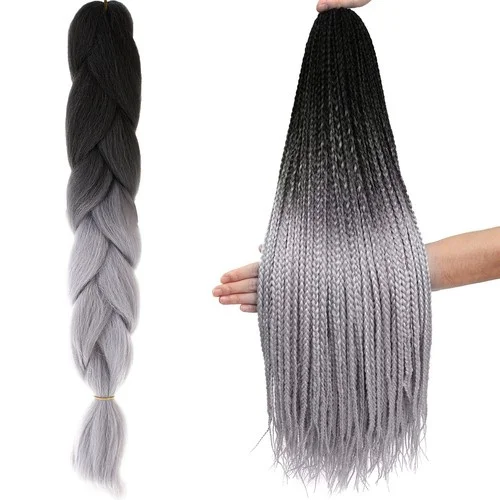 ISO TRADE sintetinės ombre pynės W10345, 60 cm image 1