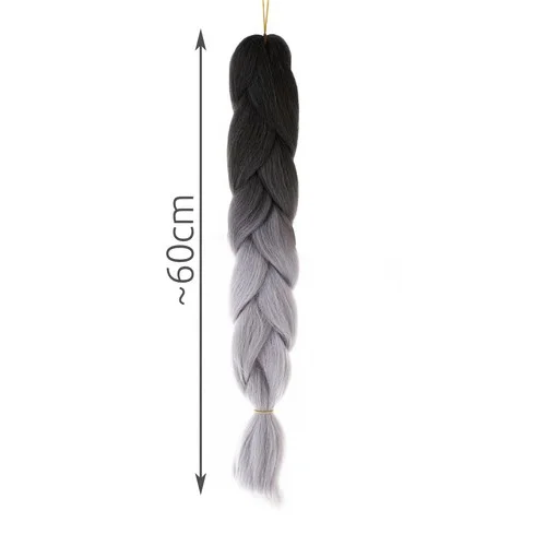 ISO TRADE sintetinės ombre pynės W10345, 60 cm image 3