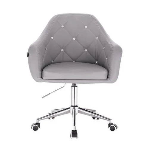 UNIQE FORM HR830 meistro kėdutė, pilka eko oda image 2