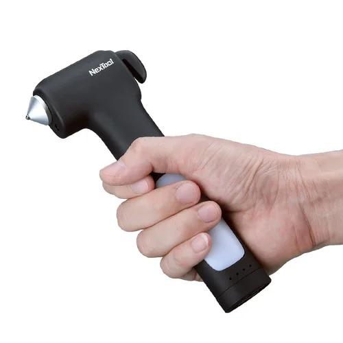 NexTool Hammer Rescue NE0140 4-in-1 gelbėjimo įrankis image 3