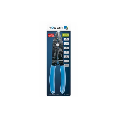 Hogert technik Replės izoliacijai nuimti 215 mm image 3