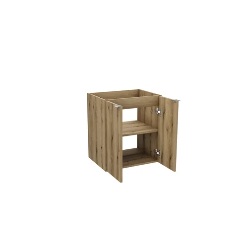 Praustuvo spintelė COMAD Nova Oak A 82-50-2D, 50 cm, Ąžuolo image 3