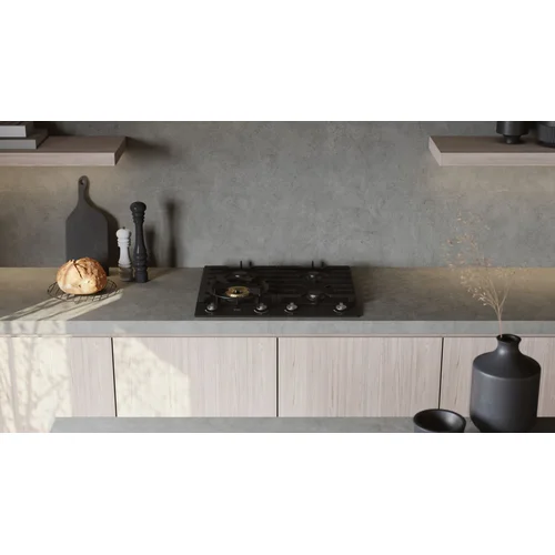ASKO HG1666AB Įmontuojama dujinė kaitlentė 60 cm Juoda image 3