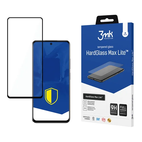 3mk HardGlass Max Lite stiklas Realme 11 5G, juodas image 1