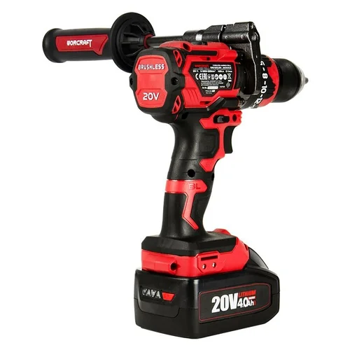 WORCRAFT CHD-S20LiBH 20V LI-ION Akumuliatorinis suktuvas-gręžtuvas su kalimu (XCUBE dėžė) image 3