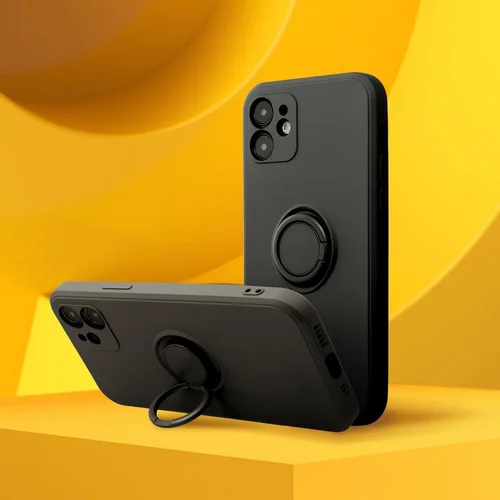 iPhone 16 Pro Max juodas dėklas su žiedu image 3