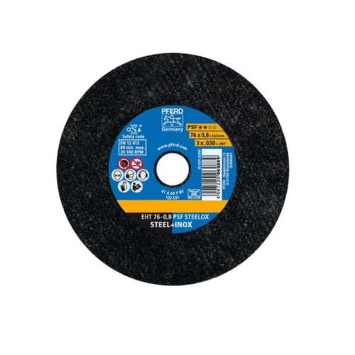 PFERD EHT76-0,8 A60 PSF-INOX metalo pjovimo diskas image 3