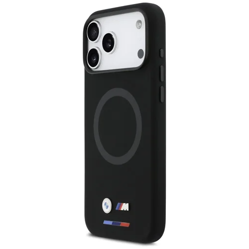 BMW M silikoninis Logo MagSafe dėklas iPhone 17 Pro Max, juodas image 2