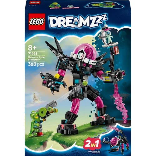 LEGO® DREAMZzz Mateo vs. Cyber Brain Mech image 1