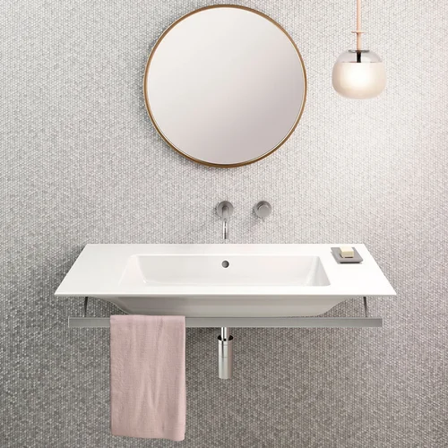 GSI Pura 102x46 Extraglaze® be skylės maišytuvui image 1