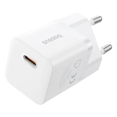 Baseus P10110909213-01 GaN5 mini 25 W USB-C įkroviklis, baltas image 3