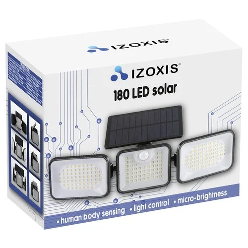 Izoxis 24889 saulės lempa, 180 LED image 2