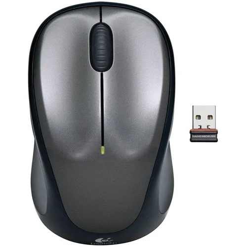 LOGITECH M235 belaidė pelė Juoda/Pilka image 1