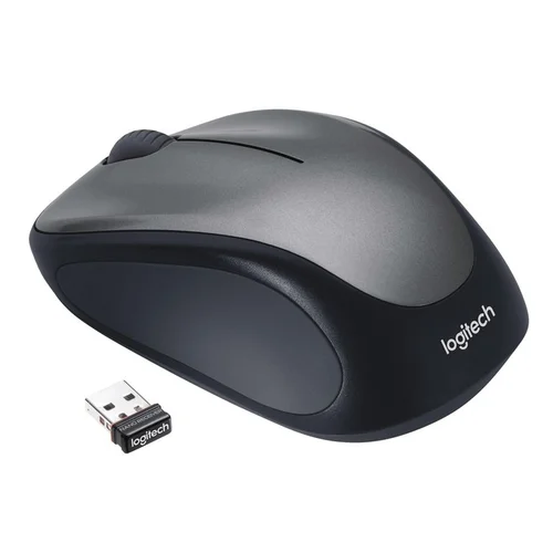 LOGITECH M235 belaidė pelė Juoda/Pilka image 2